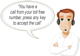 Call announce allows you to distinguish between personal and business calls